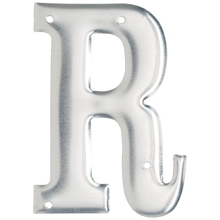 Letter,Aluminum,Roman,3 In. H,R,PK10