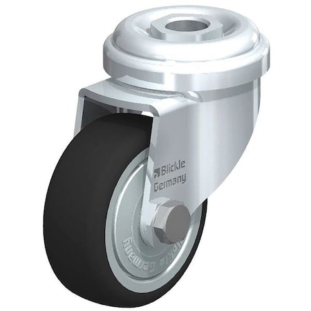 Kingpin Swivel Caster,PU,2,165 Lb.