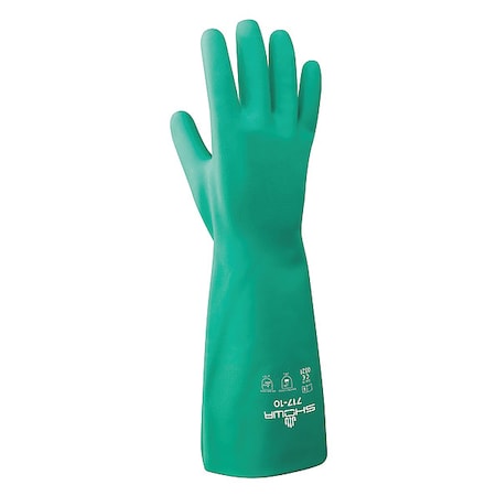 13 Chemical Resistant Gloves, Nitrile, XL, 1 PR
