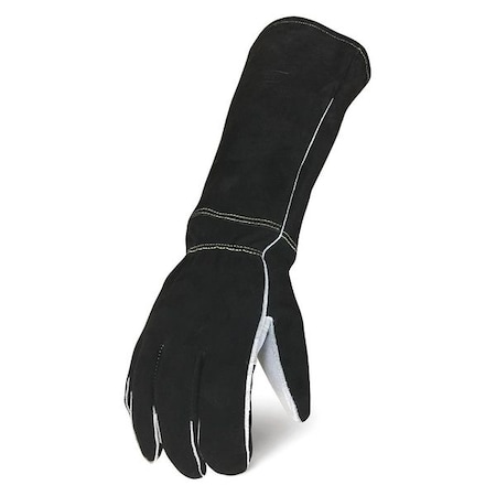 MIG/Stick Welding Gloves, Elkskin Palm, L, PR