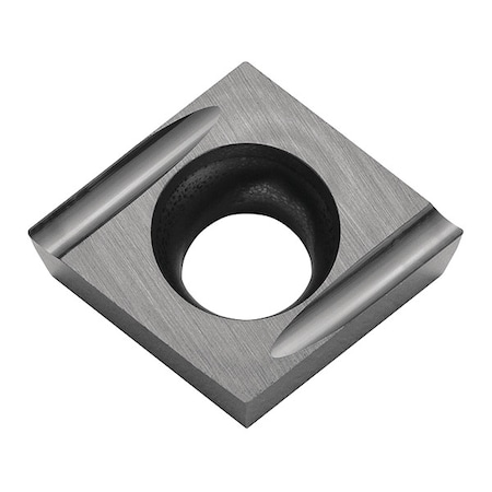 Diamond Turning Insert, Diamond, 3/8, 80  Degrees, 0.0039