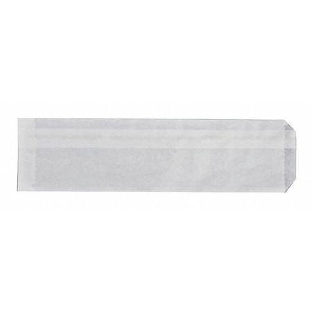 White Silverware Bags, 2 3/4 X 10, PK2000