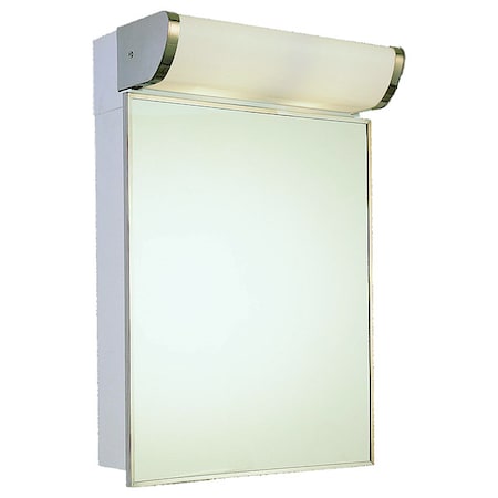 16 X 23 Surface Mounted SS Framed Deluxe Illuminated Cabinet