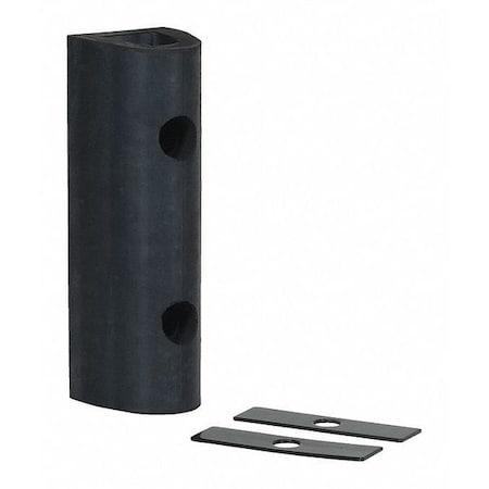 Extruded Rubber Fender Bumper,12x4.25x4