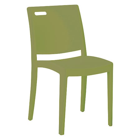 Metro Stacking Chair, Cuctus Green