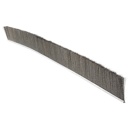 Strip Brush,5/16 W,60 In L,Trim 6 In