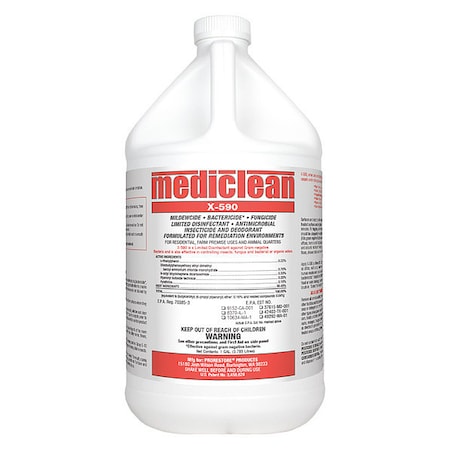 Institutional Disinfectant, 1 Gal. Bottle, Unscented