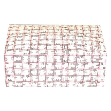 Plaid Cartons,Fast Top,Red,PK500