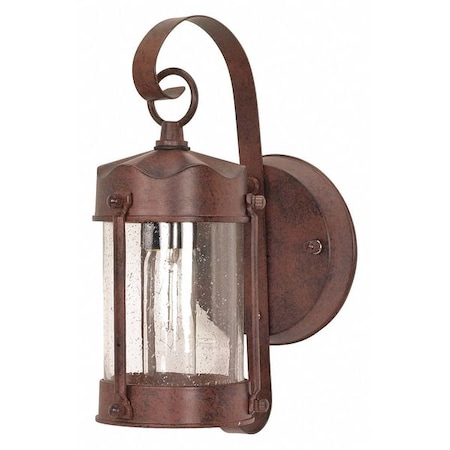 1-Light 10-5/8 In. Wall Lantern Piper Lantern With Clear Seed Glass