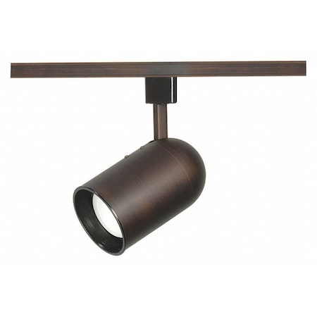 1-Light, R20, Track Head, Bullet Cylinder, Russet Bronze Finish