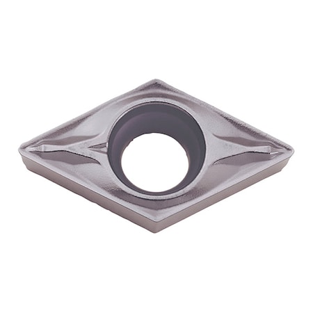 Diamond Turning Insert, Diamond, 3/8, 55  Degrees, 1/64