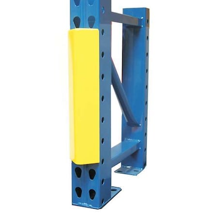 Pallet Rack Protector,2Wx2Lx24-3/4In H