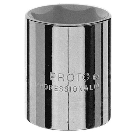 1/2 In Drive, 34mm 12 Pt Metric Socket, 12 Points