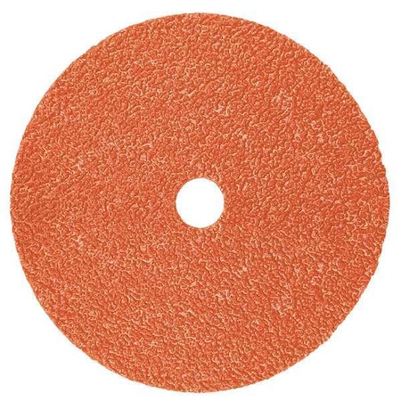 Fiber Sanding Disc,7 In,60 G,PK25