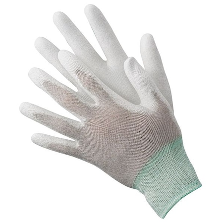 Antistatic Glove,S,Nylon/Copper Fiber,PR