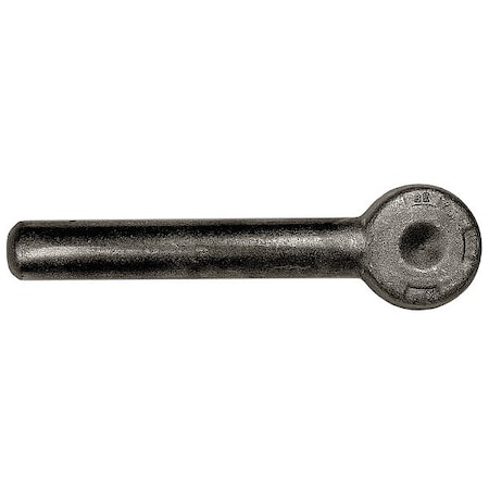Rod End Blank, Steel, Plain, 6 In Overall Lg