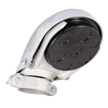 Service Entrance Head,3 In.,Aluminum