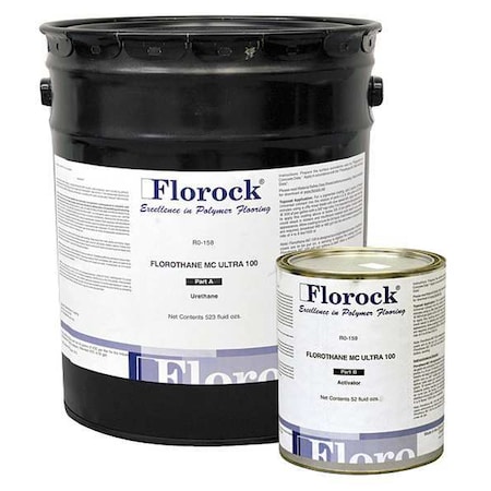 4.5 Gal Floor Resin 4700 Kit, Gloss Finish, Clear, Solvent Base