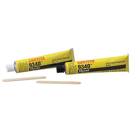 Epoxy Adhesive, 9340 Series, Green, 1:01 Mix Ratio, 3 Hr Functional Cure, Tube