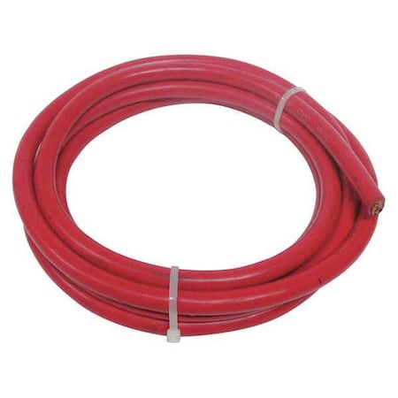 Battery Cable,4/0 Ga,10ft.,Red