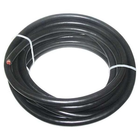 Welding Cable,250 MCM,25 Ft.,Black