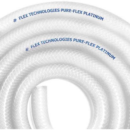 Hose,Braided,Platinum,5/16ID,FDA,25 Ft.