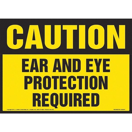 Ear And Eye Protection,10 X 7,Vinyl