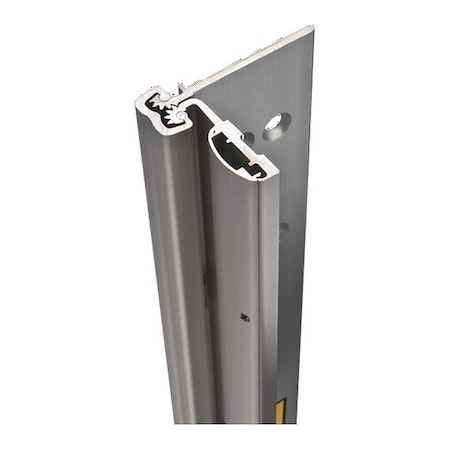 HS Continuous Hinge, Geared, 79 Inch, Aluminum