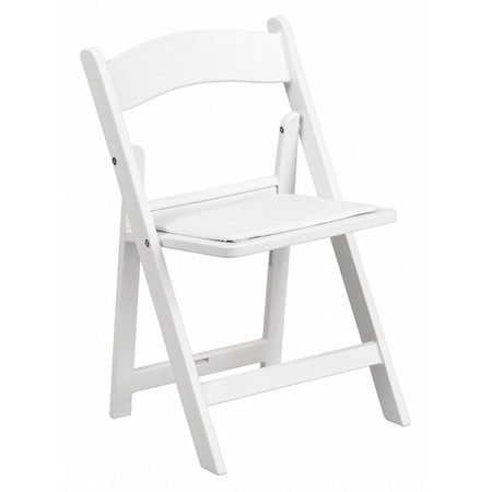 Kids Resin Folding Chair,White