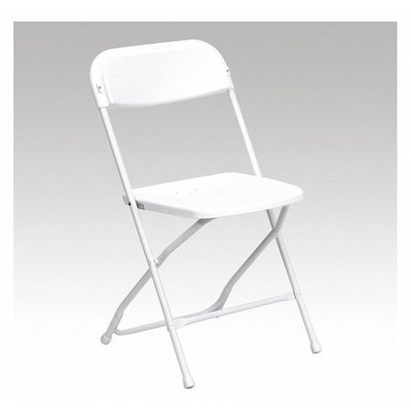 Folding Chair -White Plastic - Event Chair