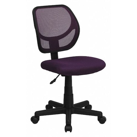 Mesh Task Chair, 15-1/2 To 19-1/2, Purple