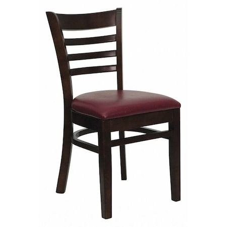 BurgundyRestaurant Chair,20L33-3/4H,HerculesSeries