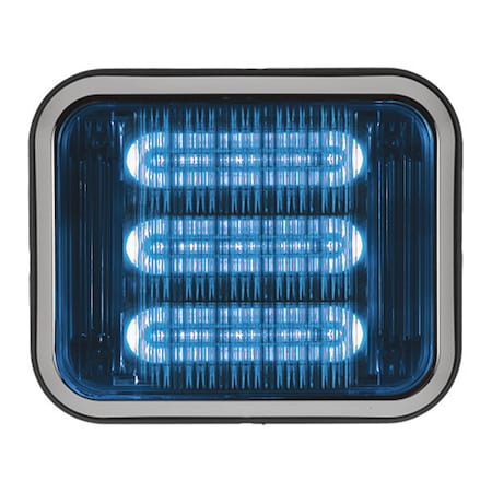 LED PrizmIi, Bezel, Colord Lens, Blue, 7X9