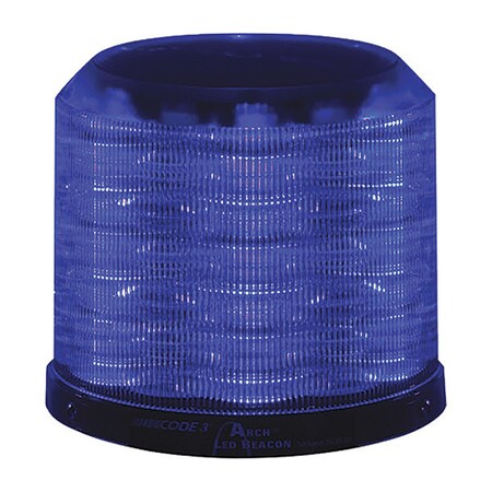 Arch 18-LED Beacon, Blue Lens And LEDs