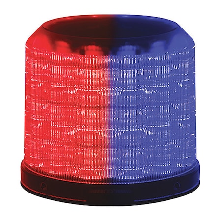 Arch 36-LED Beacon, Clear Lens/Rd/Bl LEDs