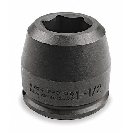 Impact Socket,1-1/2 In Dr,1-13/16 In,6pt