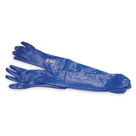 26 Chemical Resistant Gloves, Nitrile, 10, 1 PR