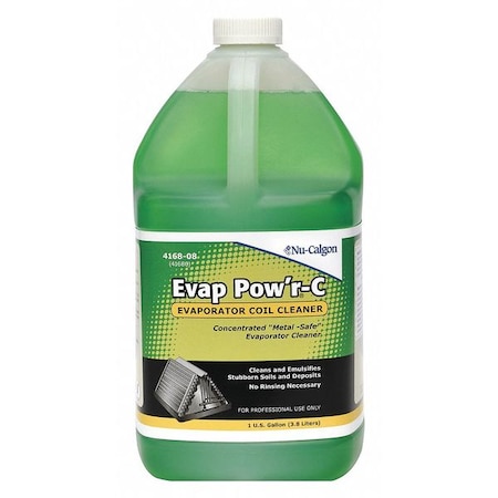 Evaporator Cleaner,Liquid,1 Gal,Green