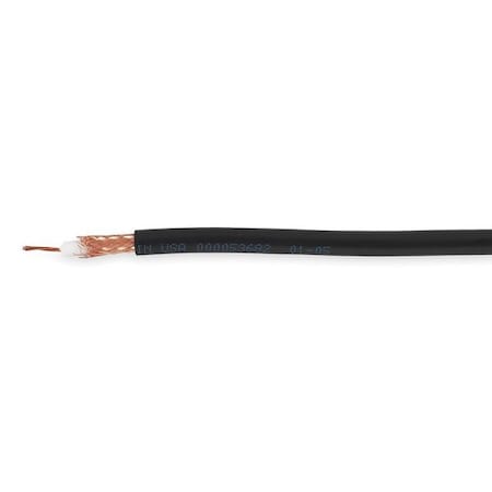 Coaxial Cable,RG-6/U,1000 Ft.,Natural