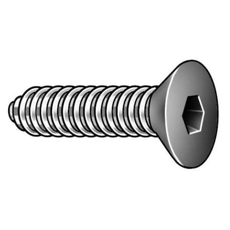 #10-32 Socket Head Cap Screw, Black Oxide Steel, 1-1/4 In Length, 100 PK