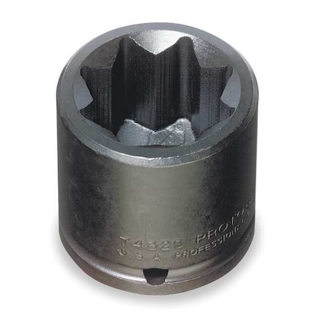 Impact Socket,1/2 In Dr,15/16 In,8 Pt