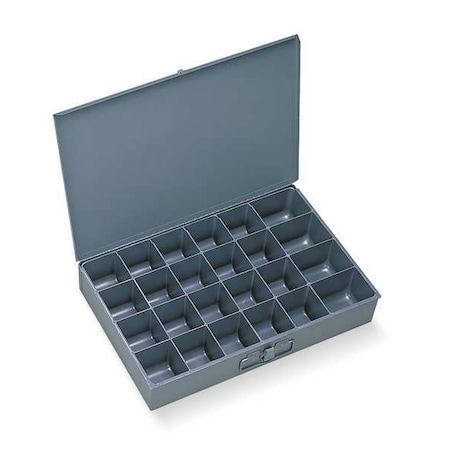Compartment Drawer With 24 Compartments, Steel