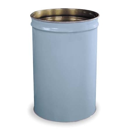 Cigarette Receptacle,55 Gal.,Gray