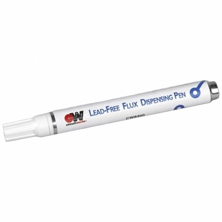 Pen Dispenser,5-1/2In.,Sliver,Flux