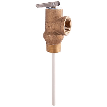 Temperature Pressure Relief Valve,Brass