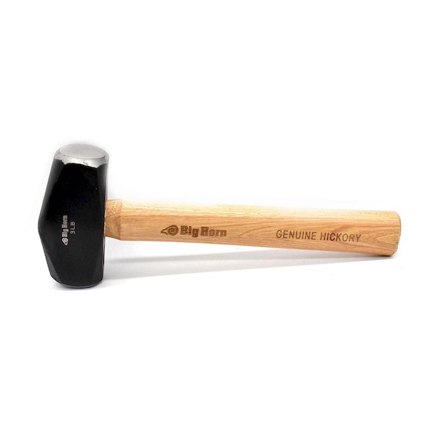 Drilling Hammer, Hickory Handle, 3 Lbs