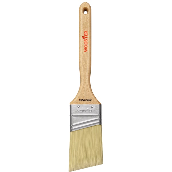 2 Angle Sash Paint Brush, Chinex FTP Bristle, Wood Handle