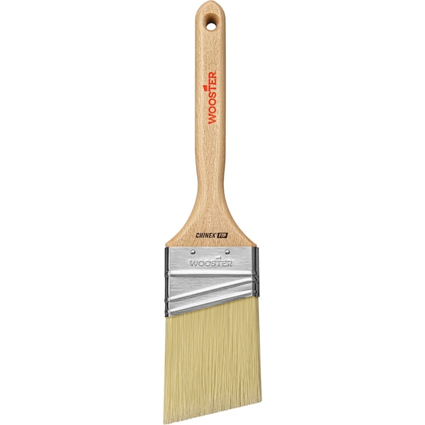 2-1/2 Angle Sash Paint Brush, Chinex FTP Bristle, Wood Handle