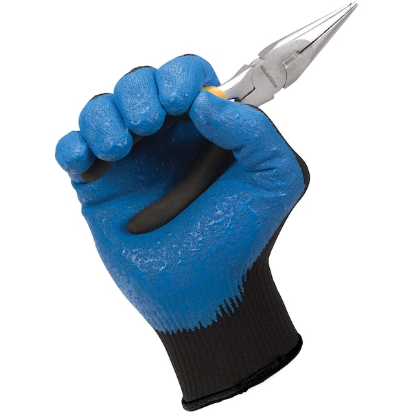 Coated Gloves,Foam Nitrile,S,Black,PR