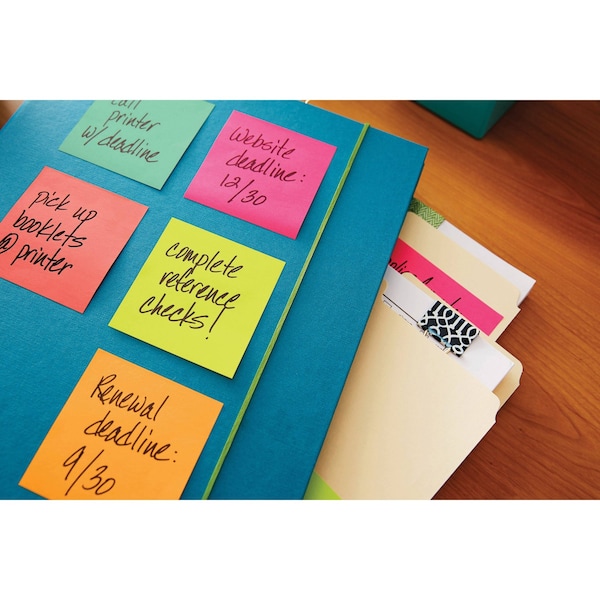 Sticky Notes,3x3 In.,Capetown,PK14